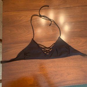 Black bikini top
